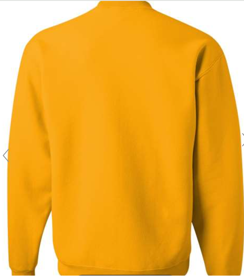 Crewneck Sweatshirt XL-XXXL – Will have a full front screen print logo